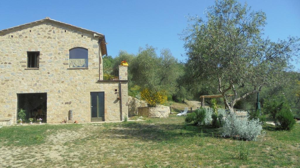 Penzion La Casina Di Giannetto Seggiano Exteriér fotografie